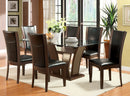 Manhattan I Brown Cherry 7 Pc. Dining Table Set - Star USA Furniture Inc