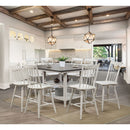 Ann Lee Ii Antique White Counter Ht. Table - Star USA Furniture Inc