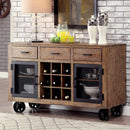GIANNA Rustic Pine Server - Star USA Furniture Inc