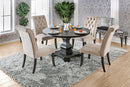 Nerissa Antique Black, Gray 4 Pc. Dining Table Set w/ Bench - Star USA Furniture Inc