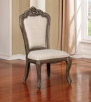 Charmaine Antique Brush Gray Side Chair (2/CTN) - Star USA Furniture Inc