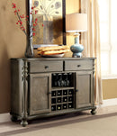 Kathryn Rustic Dark Oak Server, Rustic Oak - Star USA Furniture Inc