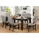 Teagan Dark Walnut Dining Table - Star USA Furniture Inc