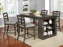 Theresa Gray Counter Ht. Table - Star USA Furniture Inc