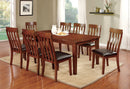 FOXVILLE Cherry 6 Pc. Dining Table Set w/ Bench - Star USA Furniture Inc