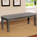 Hillsview Gray Bench - Star USA Furniture Inc