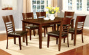 HILLSVIEW I Brown Cherry 60" Dining Table - Star USA Furniture Inc