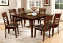HILLSVIEW I Gray 7 Pc. 48" Dining Table Set - Star USA Furniture Inc