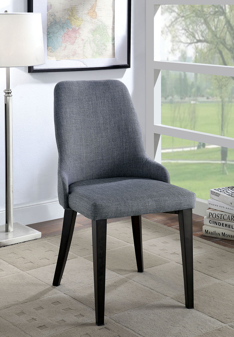 Marge Gray Side Chair (2/CTN)