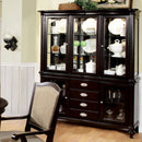 Harrington Dark Walnut Hutch & Buffet - Star USA Furniture Inc