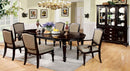 Harrington Dark Walnut Dining Table - Star USA Furniture Inc