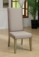 Echo Antique Gold Side Chair (2/CTN) - Star USA Furniture Inc