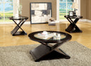 Orbe Espresso 3 Pc. Table Set - Star USA Furniture Inc