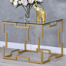 Josephine Gold End Table - Star USA Furniture Inc