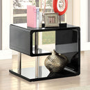 Ninove Black/Chrome End Table - Star USA Furniture Inc