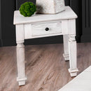 Joliet Antique White End Table - Star USA Furniture Inc