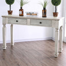 Joliet Antique White Sofa Table - Star USA Furniture Inc