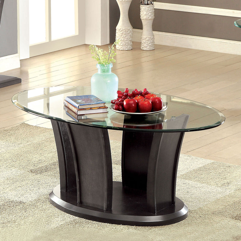 MANHATTAN IV Gray Coffee Table, Gray - Star USA Furniture Inc