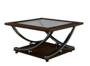 Angra Brown Cherry Coffee Table - Star USA Furniture Inc