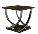 Angra Brown Cherry End Table - Star USA Furniture Inc