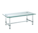 Tuva Chrome Coffee Table - Star USA Furniture Inc