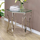 ZOLA Chrome End Table - Star USA Furniture Inc