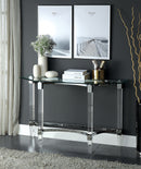 Beaumaris Clear/Chrome Sofa Table - Star USA Furniture Inc