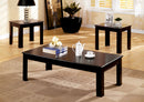 Town Square I Espresso 3 Pc. Table Set, Espresso - Star USA Furniture Inc