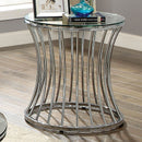 Esme Chrome End Table - Star USA Furniture Inc