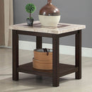 Rosetta Dark Walnut End Table - Star USA Furniture Inc
