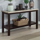 Rosetta Dark Walnut Sofa Table - Star USA Furniture Inc