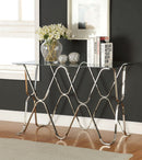 VADOR Chrome Sofa Table - Star USA Furniture Inc