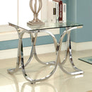 LUXA Chrome End Table - Star USA Furniture Inc
