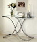 LUXA Chrome Sofa Table - Star USA Furniture Inc