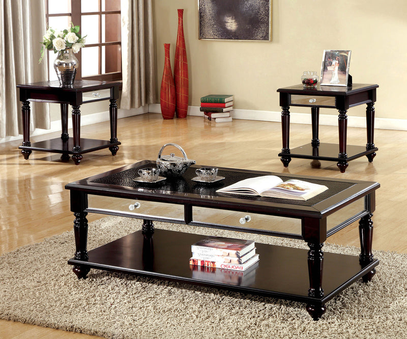 HORACE Espresso 3 Pc. Table Set - Star USA Furniture Inc