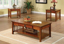 Seville Antique Oak 3 Pc. Table Set - Star USA Furniture Inc