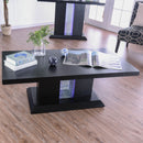 Tobias Black Coffee Table - Star USA Furniture Inc