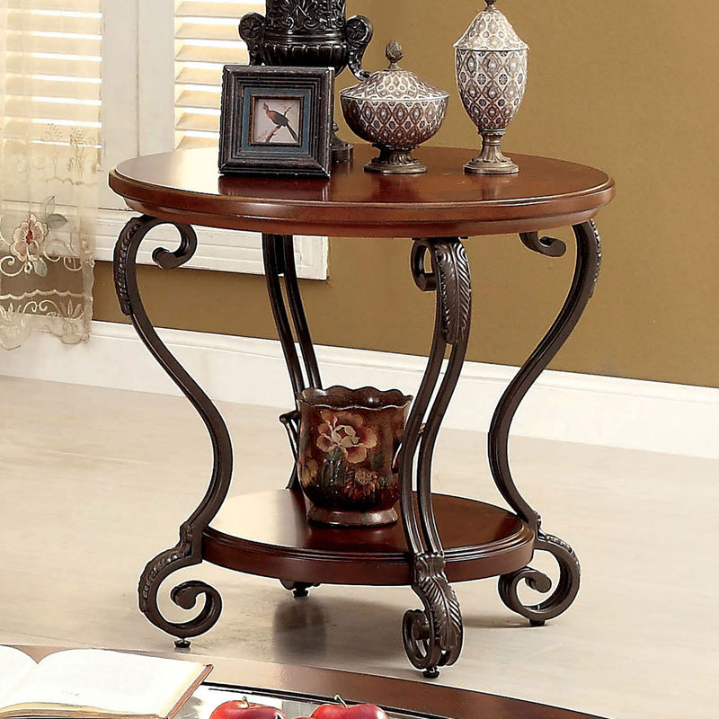 MAY Brown Cherry End Table