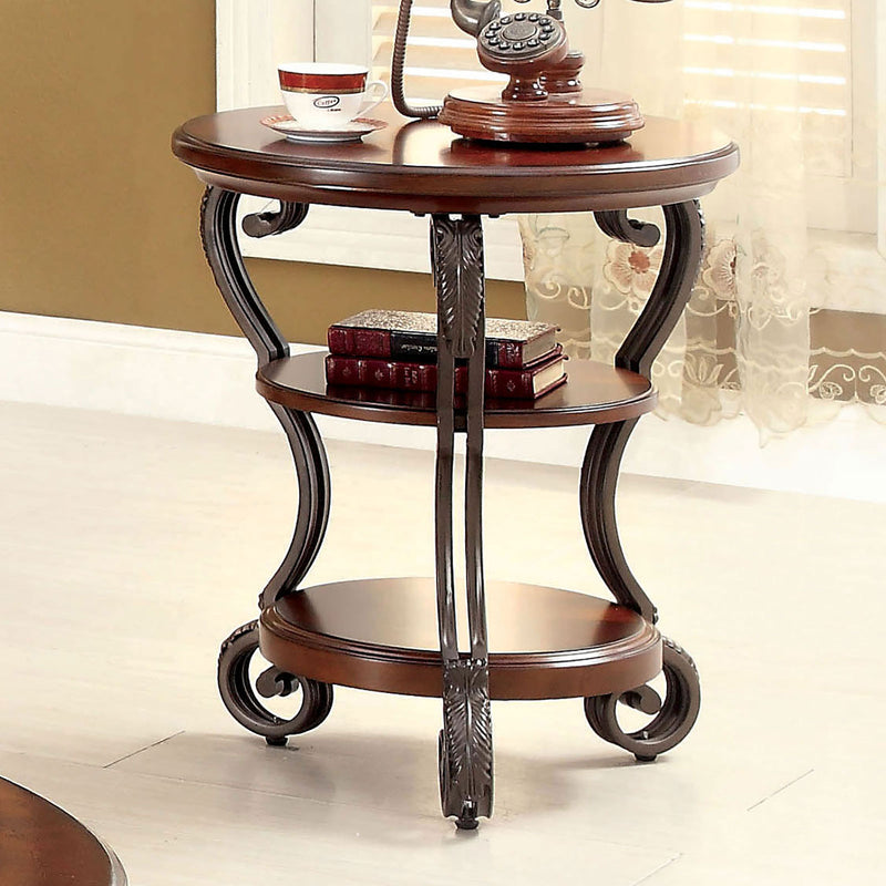 MAY Brown Cherry Side Table
