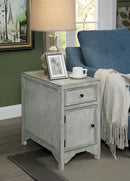 Meadow Antique White Side Table - Star USA Furniture Inc