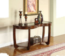 Crystal Falls Dark Cherry Sofa Table - Star USA Furniture Inc