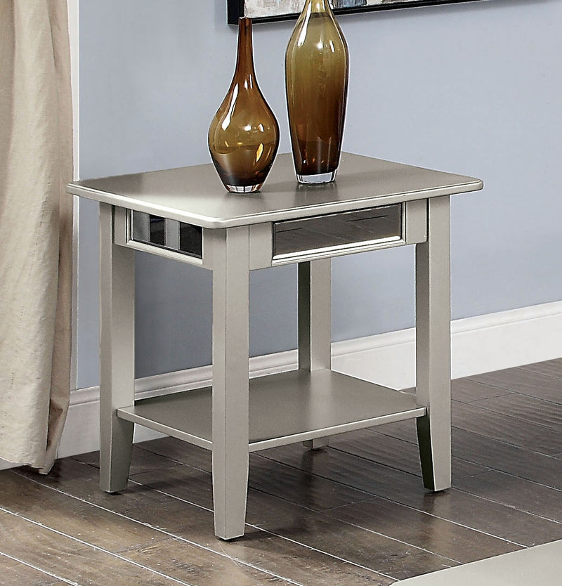 Celestine Silver End Table - Star USA Furniture Inc