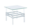 Trofa Chrome End Table - Star USA Furniture Inc
