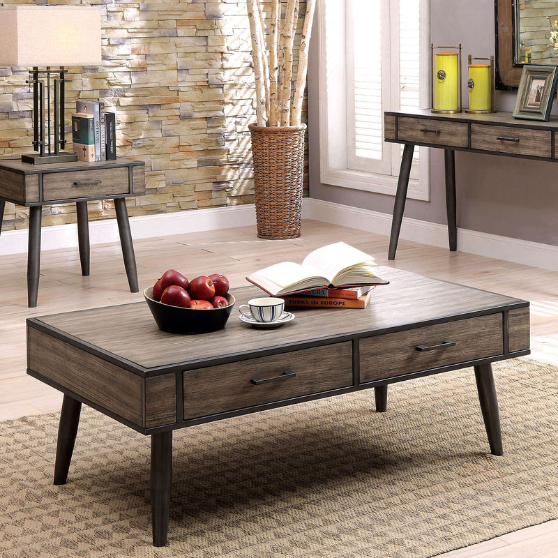 Vilhelm II Gray Coffee Table - Star USA Furniture Inc