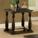 Luan Dark Walnut End Table - Star USA Furniture Inc