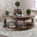 Mika Antique Oak Coffee Table - Star USA Furniture Inc