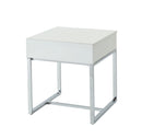 Juni White End Table - Star USA Furniture Inc