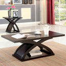 Arkley Espresso Coffee Table - Star USA Furniture Inc