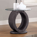 Lodia Gray End Table - Star USA Furniture Inc