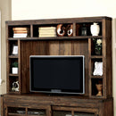 Hopkins Dark Walnut Hutch - Star USA Furniture Inc